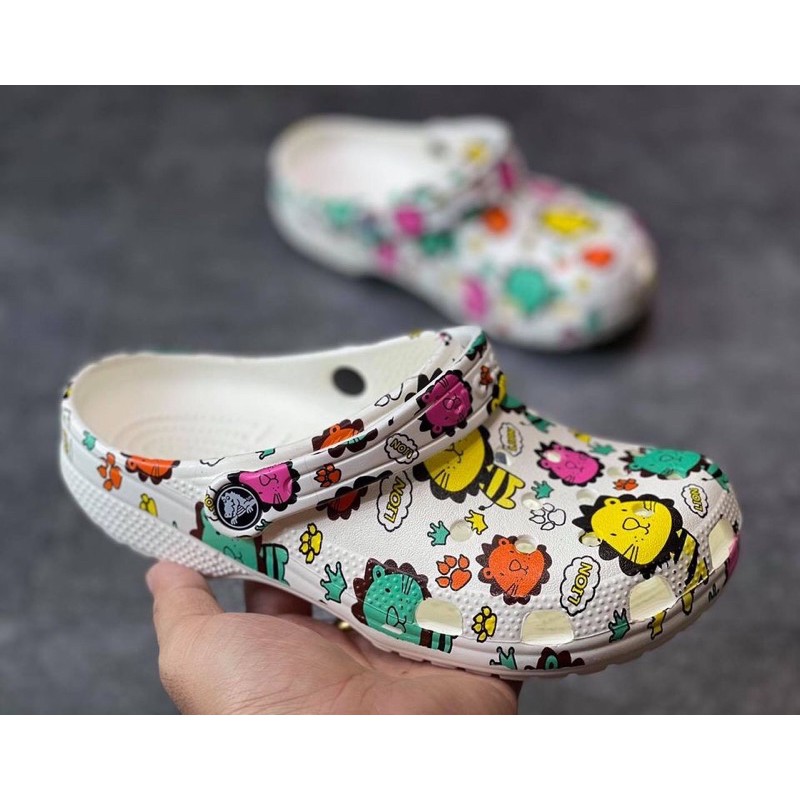 DÉP SỤC C.R.O.C.S Clog Nữ Print Multi Color💝