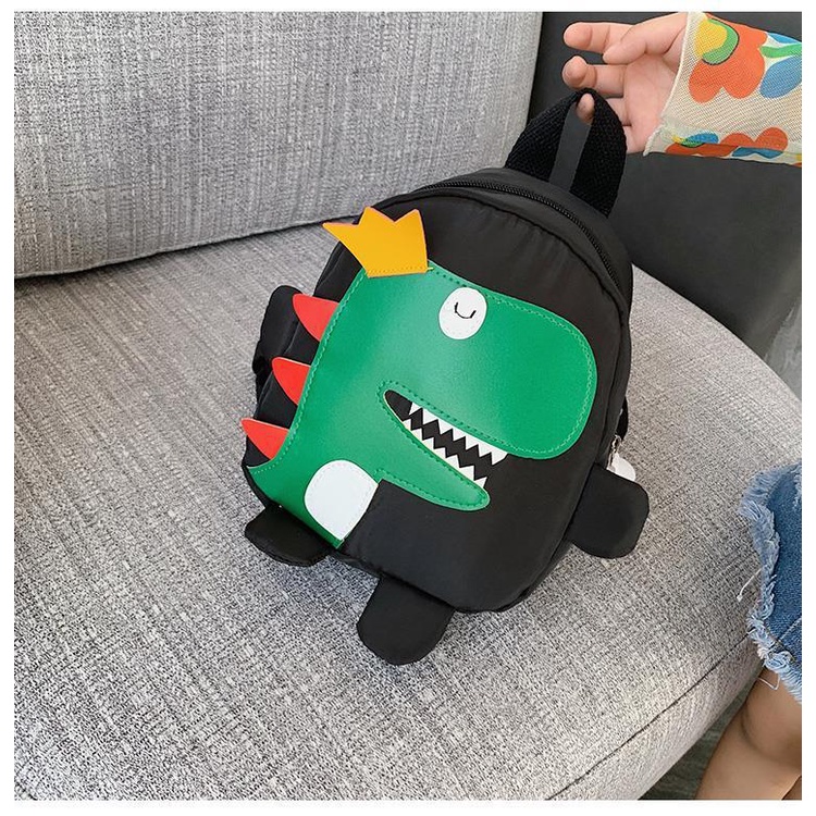 Balo đi học khủng long xanh dành cho các bé lớp mầm BL05