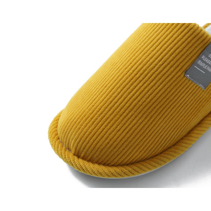 Dép Bông Đi Trong Nhà Cho Nam Nữ Đế Dép Chống Trơn Cao Cấp NineRed - D37