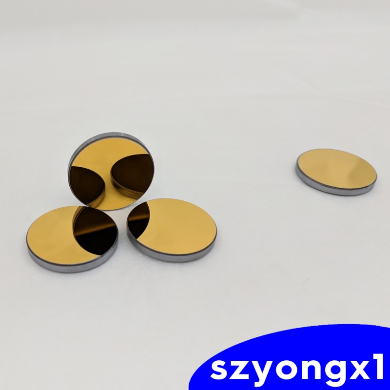 Gương phản xạ Si cắt laser màu vàng đường kính 20mm Co2
