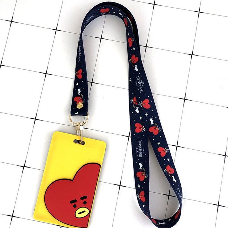 Cartoon Student Bus Card Meal Card ID Card Cover Card Holder Travel Passport Hold