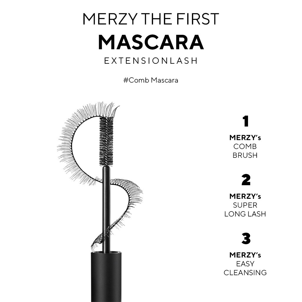 [Hàng mới về] Mascara Merzy Làm Dày Mi 26g Chất Lượng Cao | BigBuy360 - bigbuy360.vn