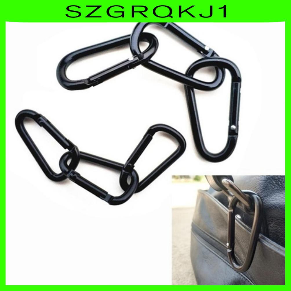 Hàng Có Sẵn 20 Kẹp Bình Nước Karabiner Hình Chữ D