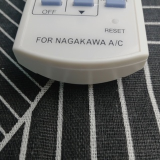 Remote máy lạnh  NAGAKAWA 2 chiều nút đỏ cũ