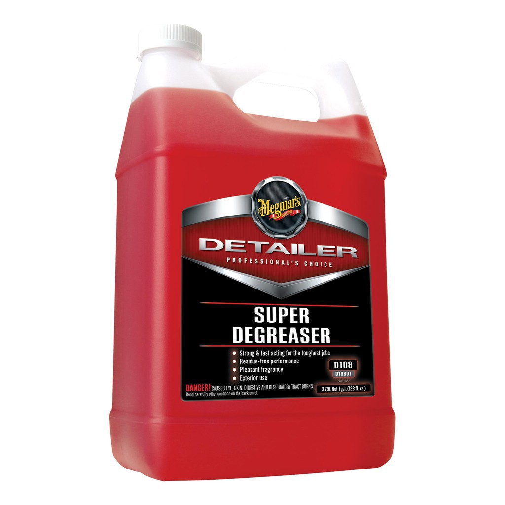 Meguiar's Dung dịch làm sạch khoang máy - Super Degreaser, D10801, 1 Gallon