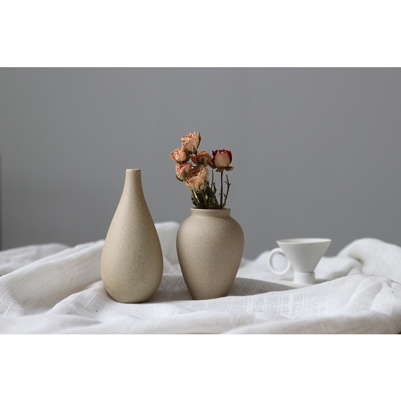 LỌ HOA BẰNG GỐM MINI NGHỆ THUẬT CẮM HOA , TRANG TRÍ NHÀ CỬA , BÌNH HOA TIMEDECOR