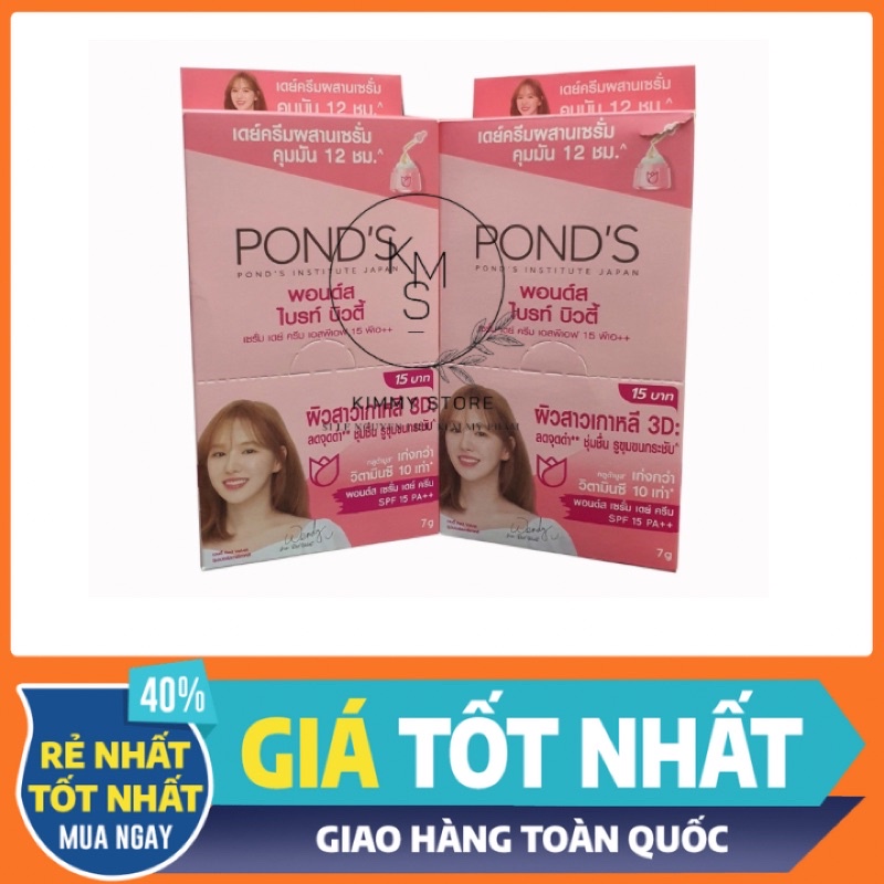 sỉ 1 hộp 6 gói pond s thái hồng xịn