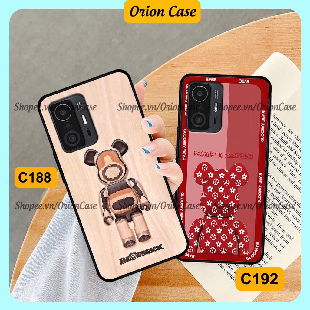 Ốp lưng Xiaomi Mi 11T - Mi 11T Pro in hình bearbrick 3D thời trang, cá tính. ốp chống sốc, bền đẹp