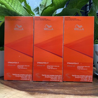 Bộ thuốc duỗi tóc Wella Straighten It 100mlx2