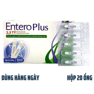 ENTERO PLUS - MEN VI SINH GIÚP CÂN BẰNG ĐƯỜNG RUỘT, TRÁNH RỐI LOẠN TIÊU HOÁ