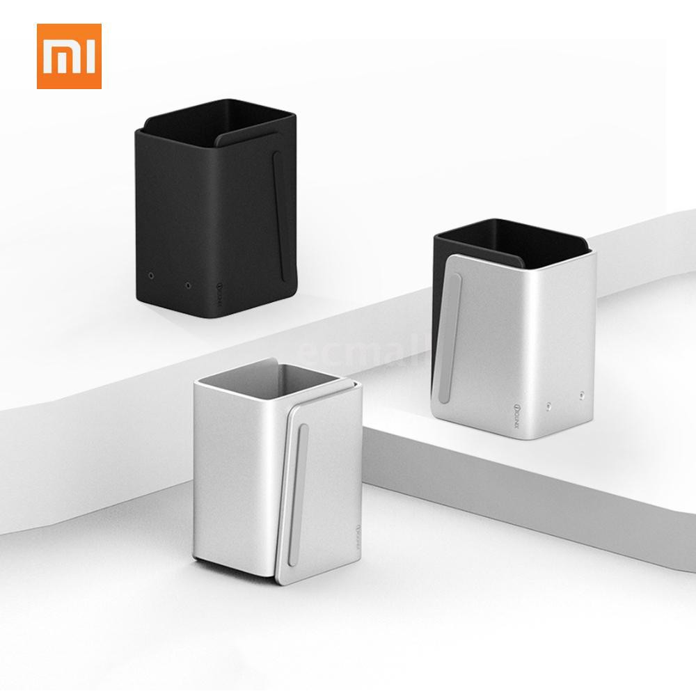 Ecmall Xiaomi Mijia IQUNIX Zelo Aluminum Alloy Pen Holder Splicing Design Simple Aesthetics Large Capacity Storage Office Equipment