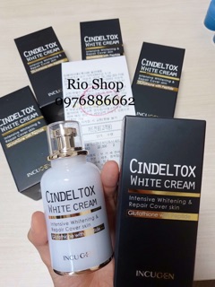 KEM DƯỠNG TRẮNG DA CINDEL TOX WHITE CREAM