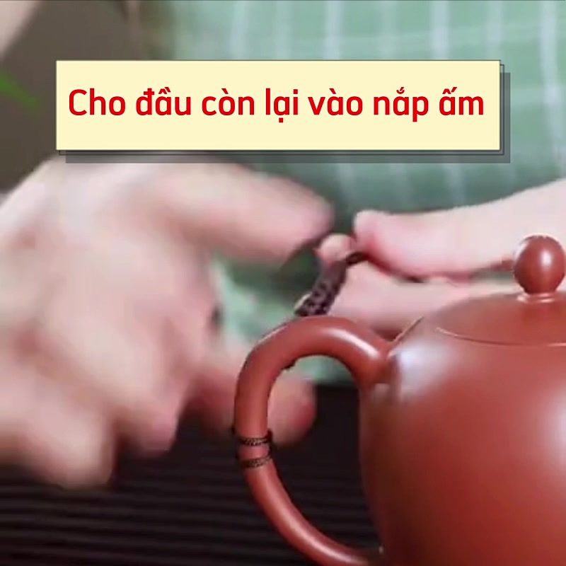 Dây Buộc Nắp Ấm, Chỉ Buộc Giữ Nắp Ấm, Dây buộc nắp ấm trà có hạt gốm | BigBuy360 - bigbuy360.vn