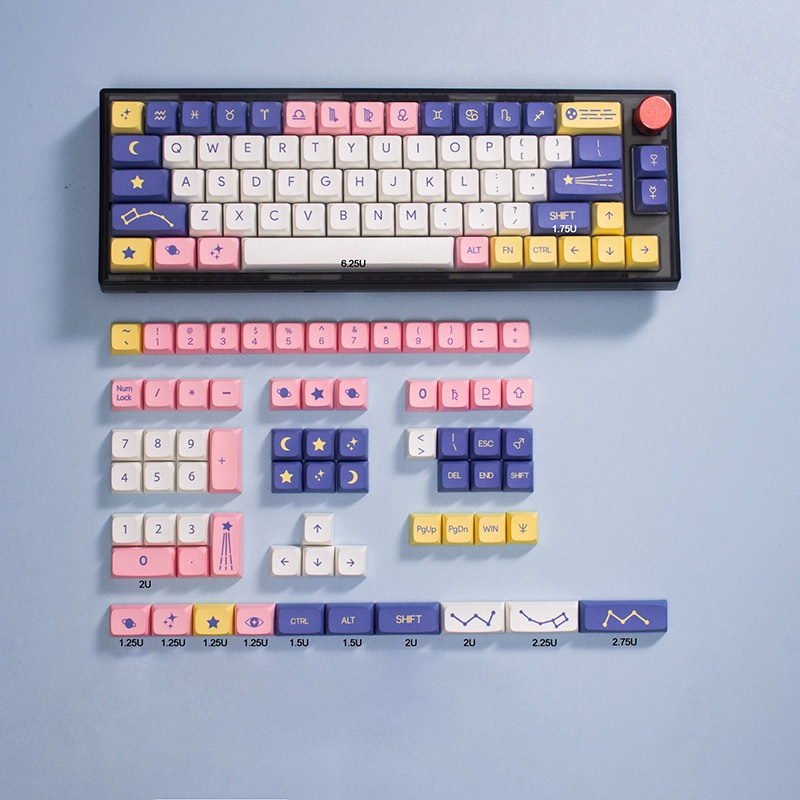 Keycap GMK in Dye Sub sắc nét, chất lượng cao Profile XDA Cherry