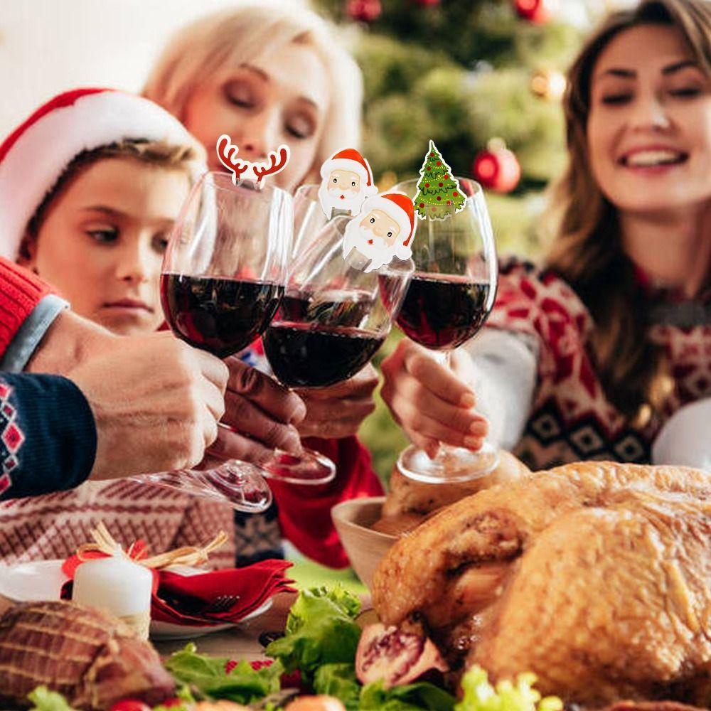 10 Thẻ Trang Trí Giáng Sinh, Năm Mới, Người Tuyết