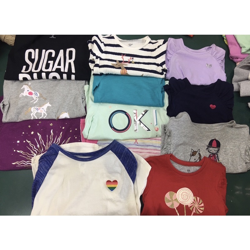 (Tặng) Áo cotton thu đông bé gái lỗi rách