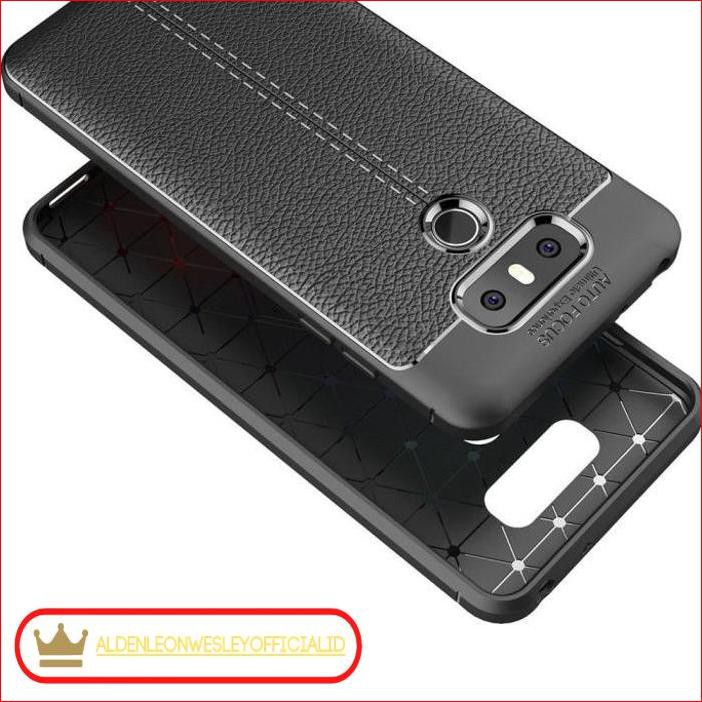 Ốp Lưng Da Sợi Carbon Cho Lg G6 - Spigen