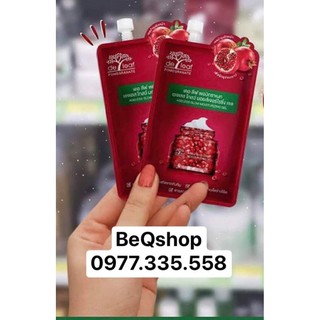 Kem dưỡng da mặt lựu đỏ Deleaf Thanaka Pomegranate (gói mini)