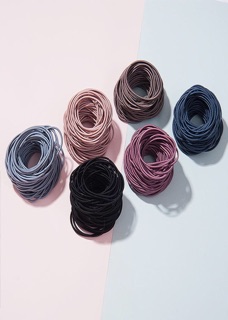 Set 100 dây cột tóc túi zip