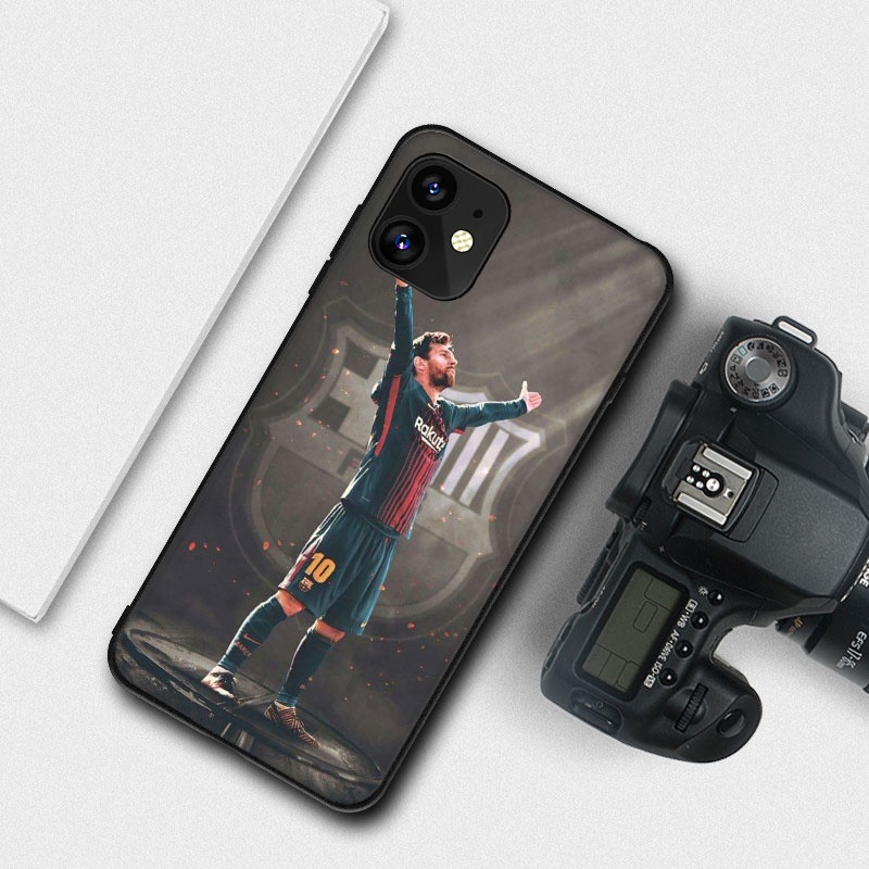 Ốp Điện Thoại Mềm In Hình Cầu Thủ Messi Cho iPhone 11 Pro Max 12 Pro Max 12 Mini 13 Pro Max