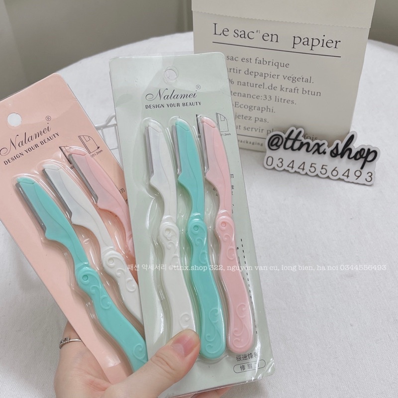 SET 3 TỈA LÔNG MÀY KOREA TTNX