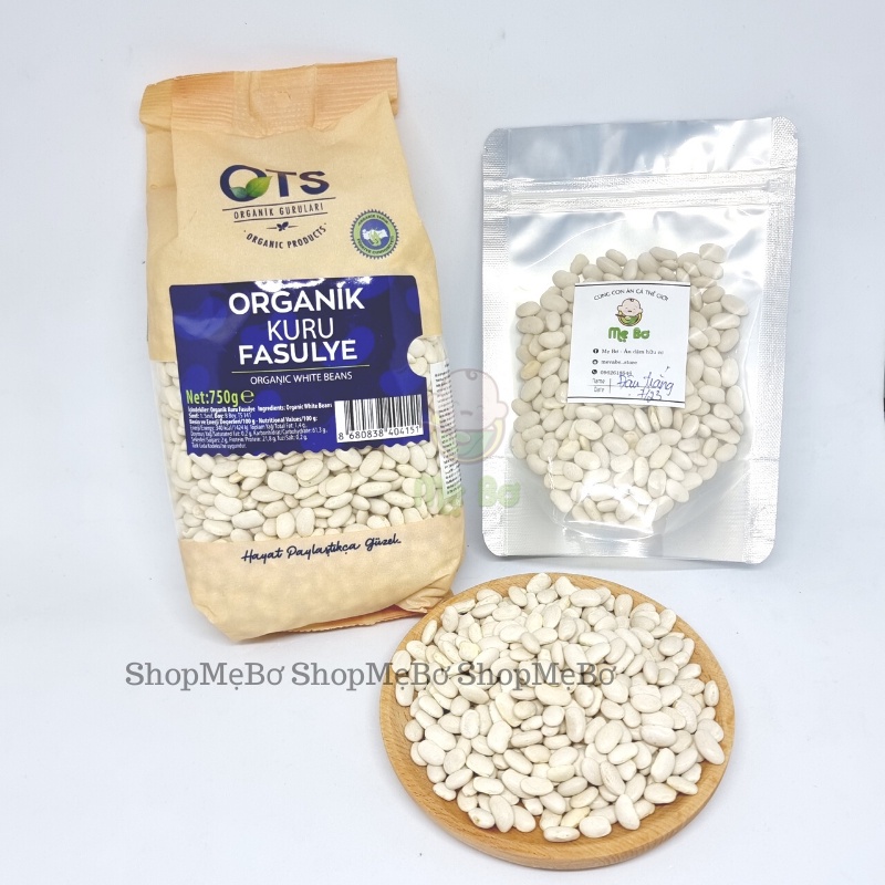[OTS] Đậu trắng hữu cơ gói lớn 750g