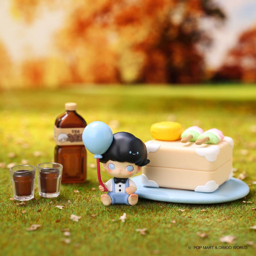 Dimoo Đồ Chơi Nghệ Thuật go on an outing Withther series