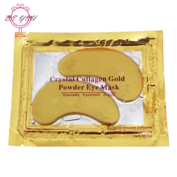 BY 5Pcs Gold Bio Collagen Facial Face Masks/5Pairs Goldend Eye Pads Anti Aging Beauty Tools