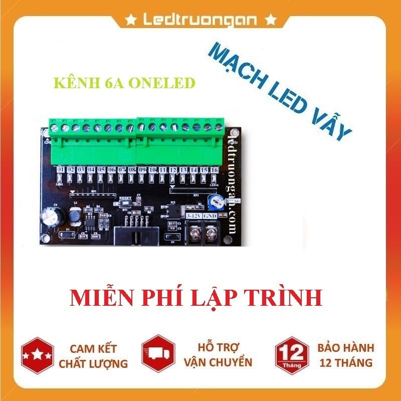 Mạch led vẫy điều khiển biển led vẫy 16 kênh - 6A  OneLed