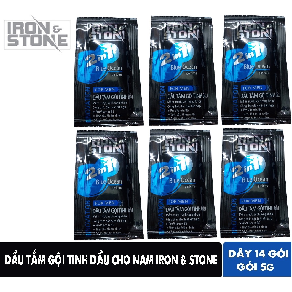 SỮA TẮM GỘI TINH DẦU INNOVATION 2 IN 1 HƯƠNG BLUE OCEAN FOR MEN  - SỐNG CHỌN ĐAM MÊ