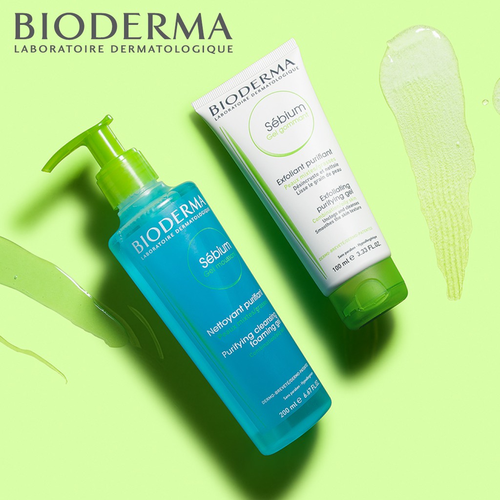 Gel rửa mặt tạo bọt Bioderma Sebium Gel Moussant - 200ml | BigBuy360 - bigbuy360.vn