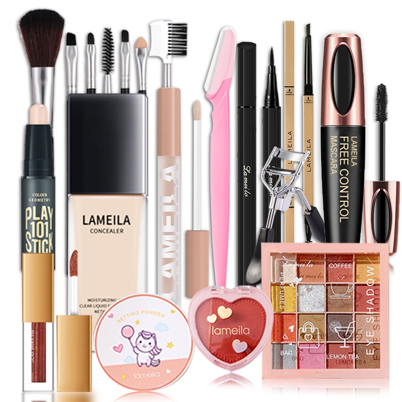 Lameila Bộ mỹ phẩm mới nhất 1 bộ gồm 13 món, phù hợp với mọi làn da LML-T13