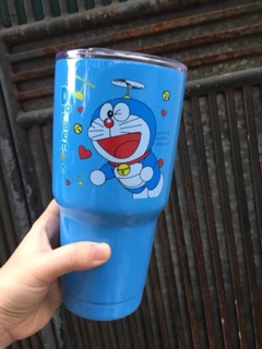 Ly giữ nhiệt kitty, doremon