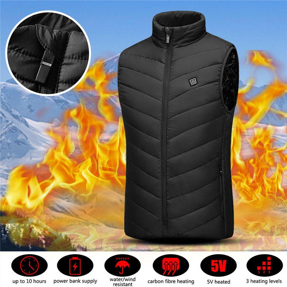 Áo Khoác Sát Nách Giữ Nhiệt Bằng Điện Cho Nữ