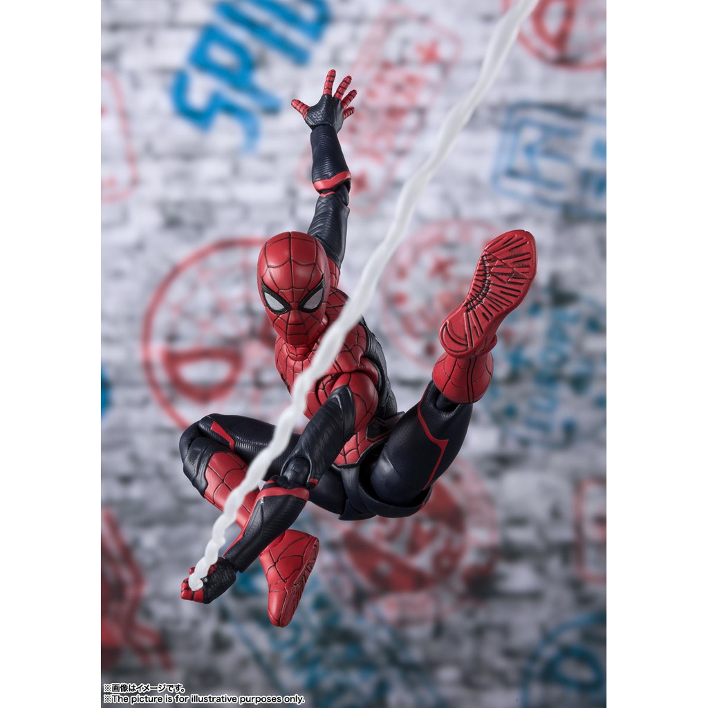 Mô Hình Người Nhện Spider Man Far From Home SHF Có Khớp (BL)