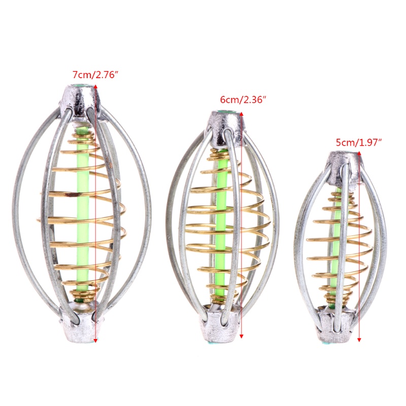 Dụng Cụ Cho Cá Ăn 6 Dây Lò Xo 5cm 6cm 7cm Chất Lượng Cao