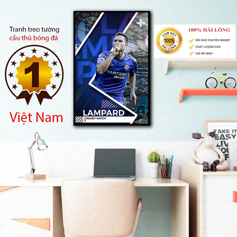 Tranh Cầu Thủ Bóng Đá Lampard