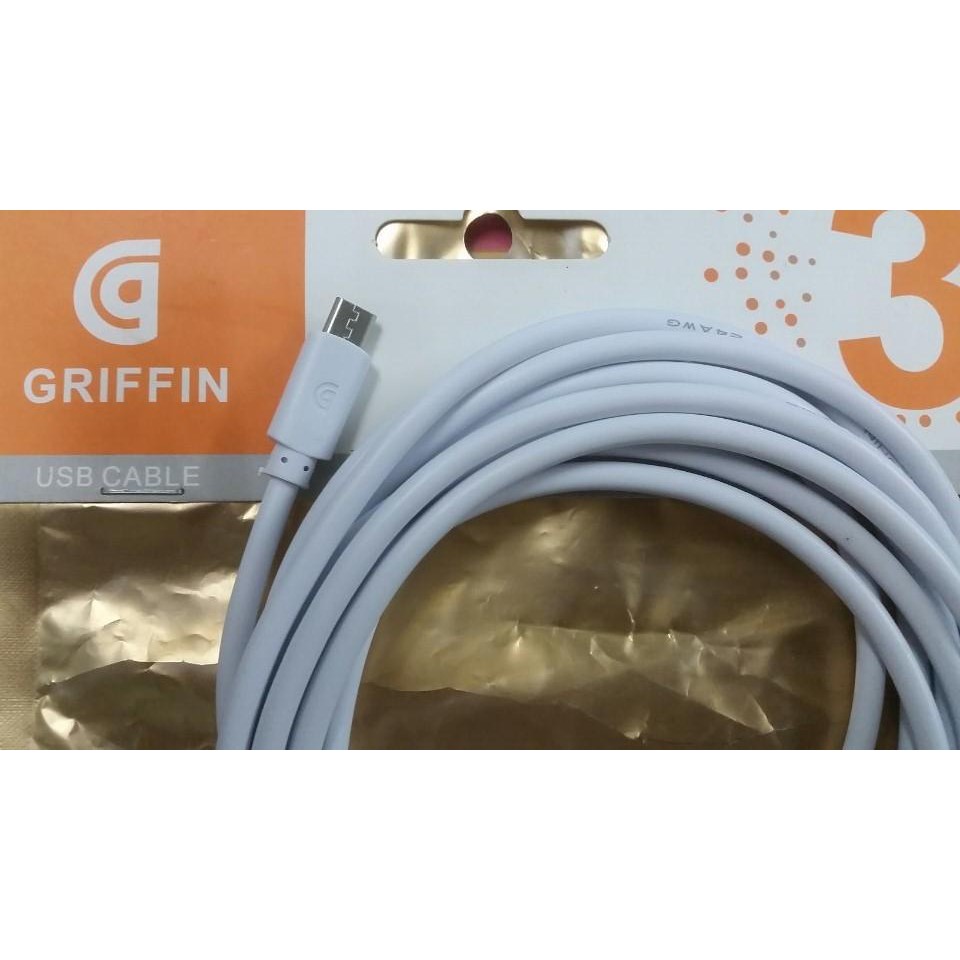 SẠC GRIFFIN DÀI 3M CỔNG MICRO USB