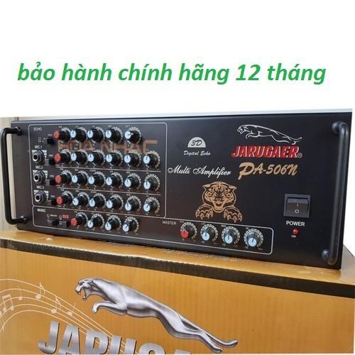 Âm li Amply Jarguar pa 506n hòa nhạc 12 sò, cho tiếng hát căng tràn, tiếng bass gọn không ù, ấm hơn với âm trầm ấm