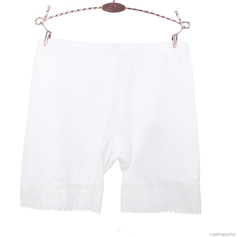 Quần lót viền ren màu trơn cho nữ