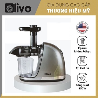Máy ép chậm trục ngang olivo sj22 - ép trái cây hoa quả, siêu kiệt bã, dễ vệ sinh