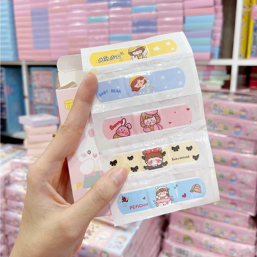 Băng cá nhân, băng keo cá nhân hình dễ thương cho bé