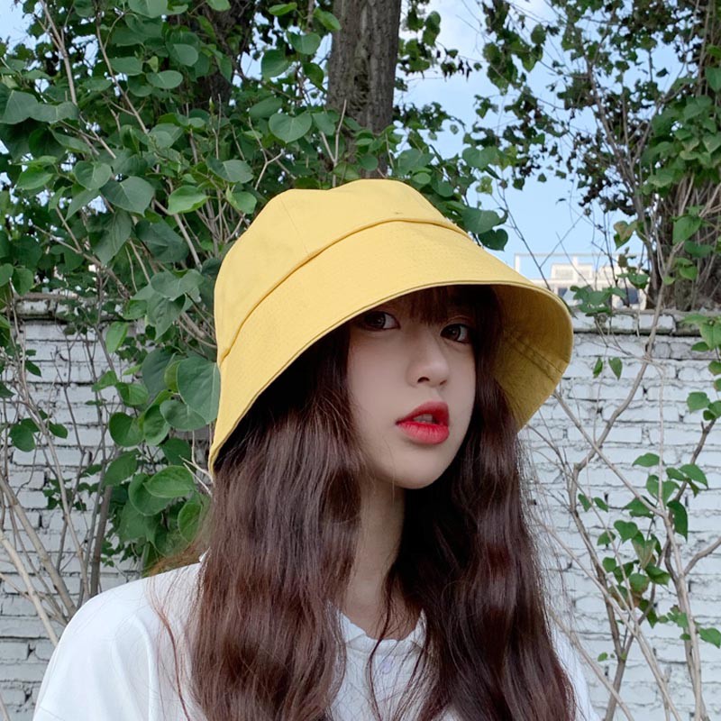Mũ bucket tai bèo vành cụp trơn unisex –LOPDOP OFFICAL