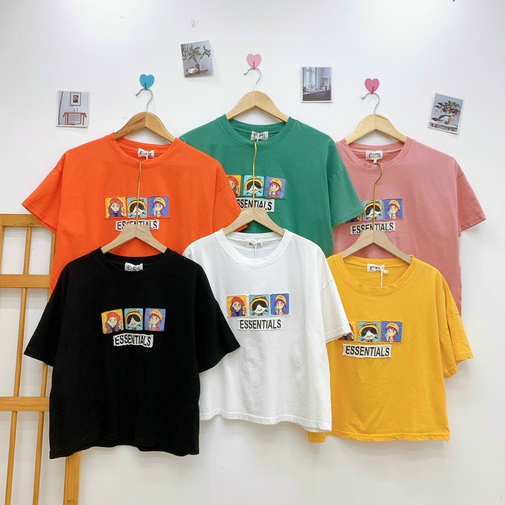 Áo phông Croptop dáng ngắn họa tiết siê | BigBuy360 - bigbuy360.vn