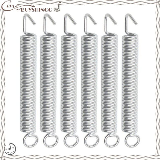 6 Pcs Electric Guitar Tremolo ST(opp) Springs For Spring