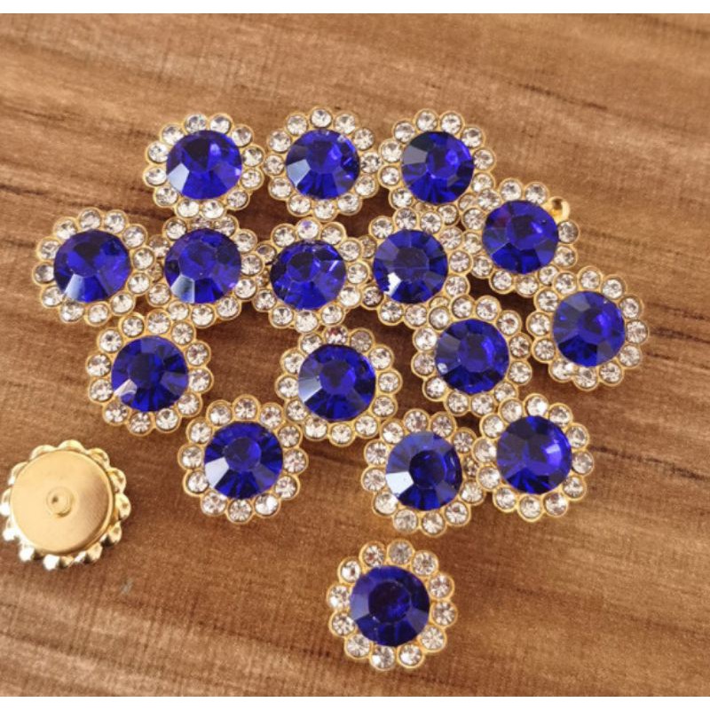 10 center bông hoa nhụy đá to làm phụ kiện handmade