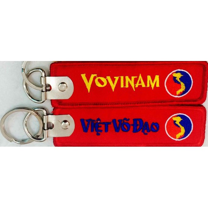 Combo bộ Võ phục Vovinam loại tốt + tặng kèm 02 móc khóa Vovovinam