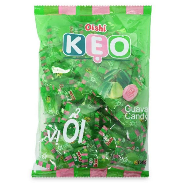 kẹo oshi ổi , nhiều vị gói 90g