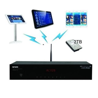 Đầu karaoke Wifi Acnos SK8910KTV-W , Kèm ổ 2T đã chép nhạc (Đen)