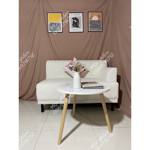 GHẾ SOFA TRIBECA LÔNG CỪU DECOR GHẾ STUDIO GHẾ THƯ GIÃN SOFA MINI SOFA DECOR
